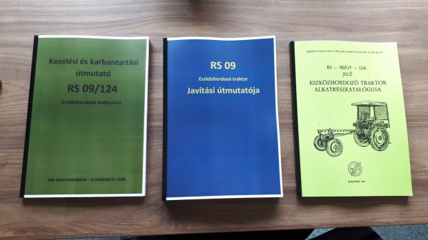 RS-09/124 4 hengeres kezelsi, javtsi, alkatrszjegyzk