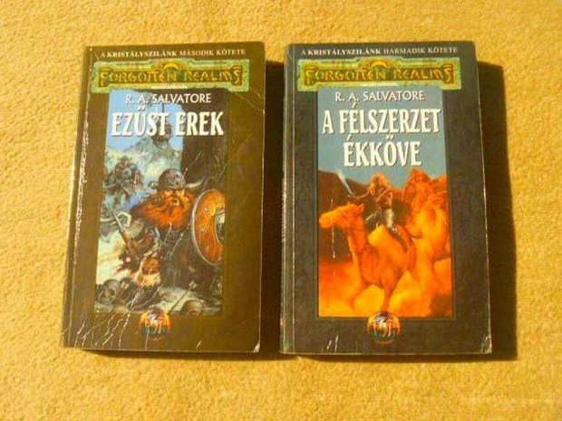 R.A. Salvatore - A kristlyszlnk sorozat (II-III. ktet)