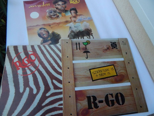 R-GO Szikora - Vinil Bakelit Albumok 3 Darabos szettben