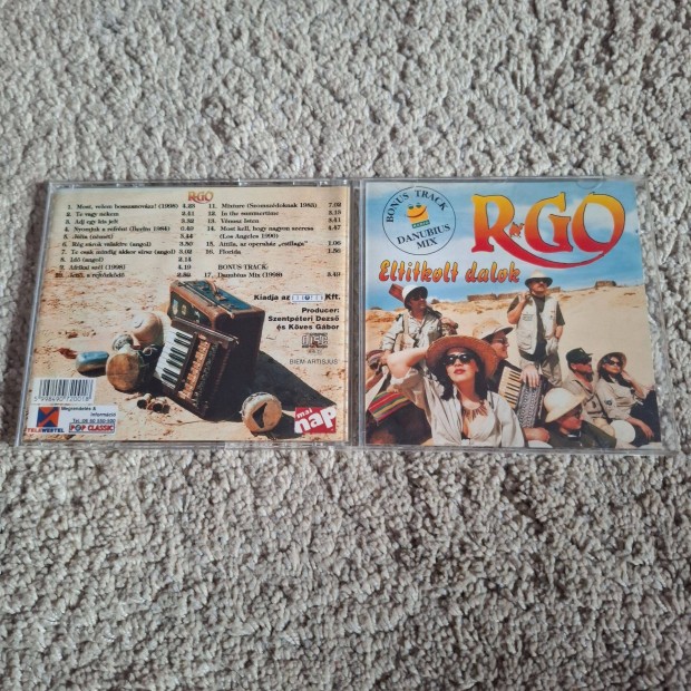 R-GO - Eltitkolt Dalok Cd
