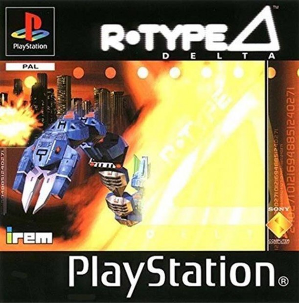 R-Type Delta, Boxed Playstation 1 jtk