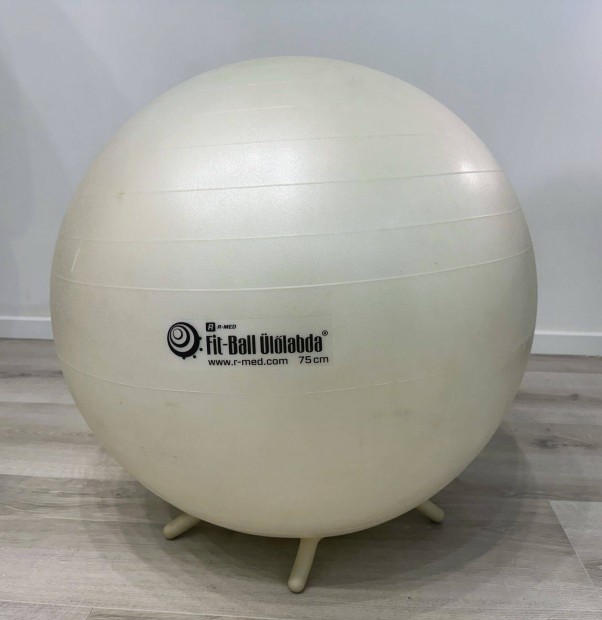 R-med Fit-Ball llabda lbakkal 75 cm gyngyhz