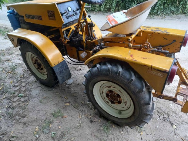 Rba 15 kistraktor 2 hegeres elado