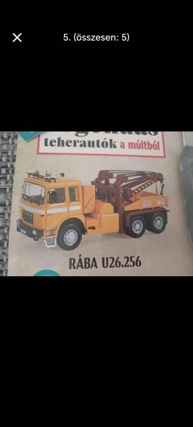 Rba 1:43 vontat makett modell