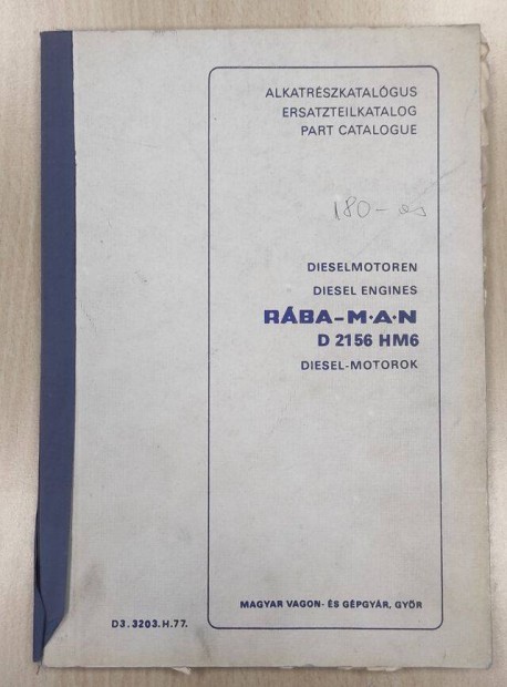 Rba 2156 HM6 Diesel-motor alkatrszkatalgus