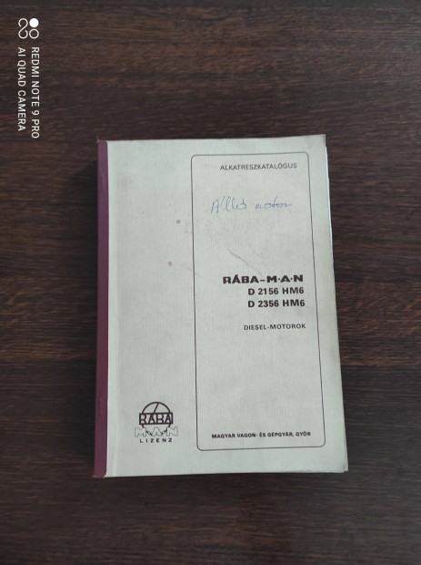 Rába Alkatrész katalógus
