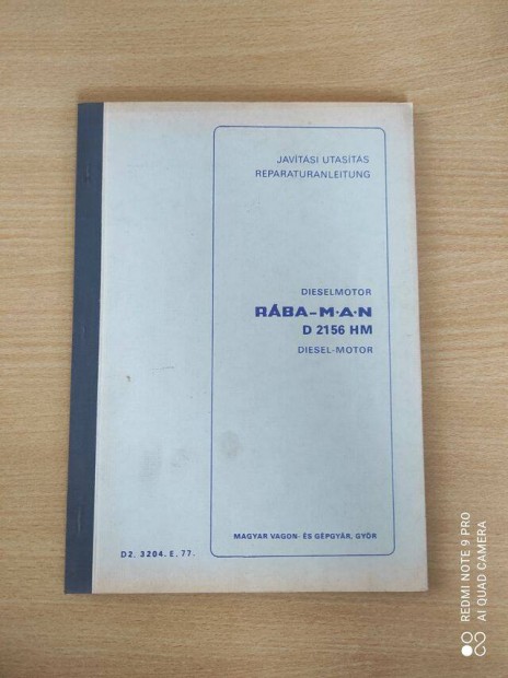 Rba D2156HM Diesel-motor Javtsi utasts