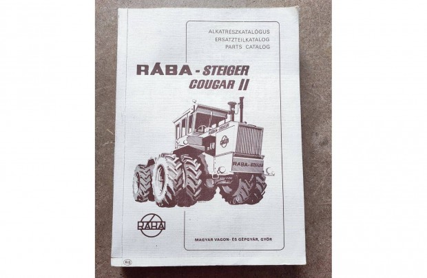 Rba Steiger Cougar II. alkatrszkatalgus