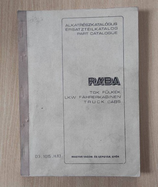 Rba Tgk (Romn flke alkatrszkatalgus)