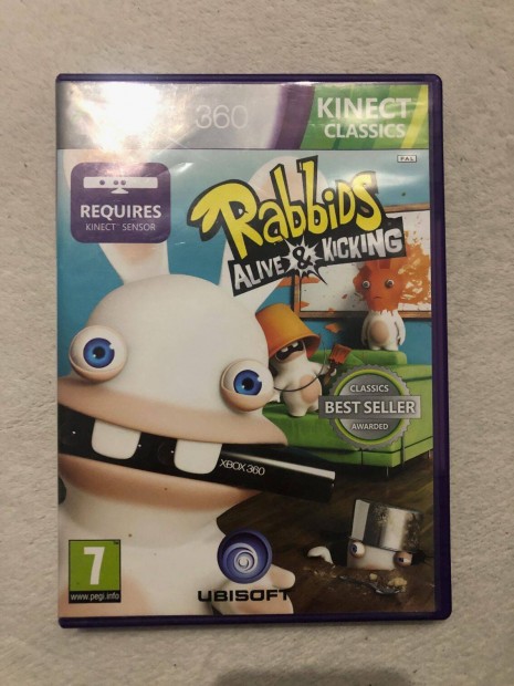 Rabbids Alive & Kicking Xbox 360 kinect jtk