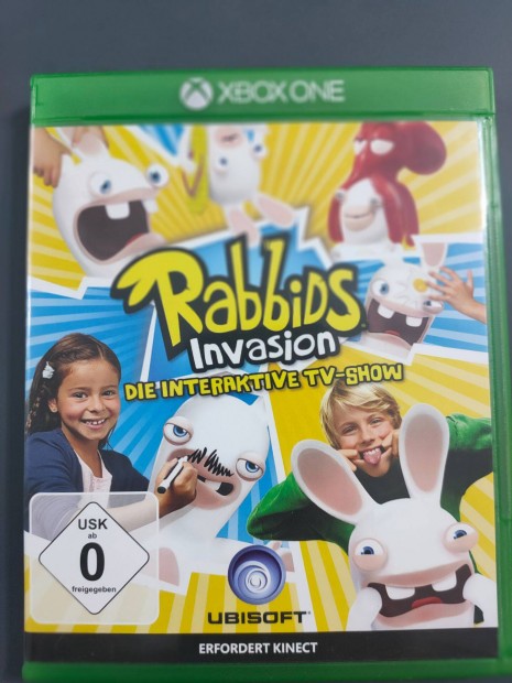 Rabbids Invasion Kinect Xbox One Jtk Debrecenben Elad