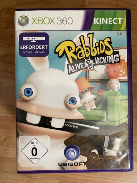 Rabbids alive kicking xbox 360 jtk