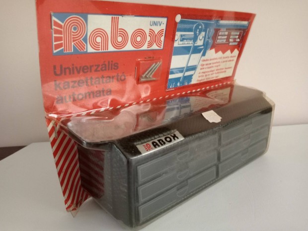 Rabox retro univerzális kazettatartó oldtimer autókba, Bontatlan