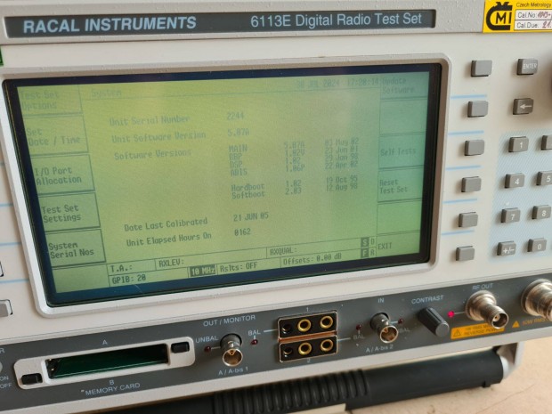 Racal Instruments 6113E Digital Radio Test Set - rgi retro mrmszer