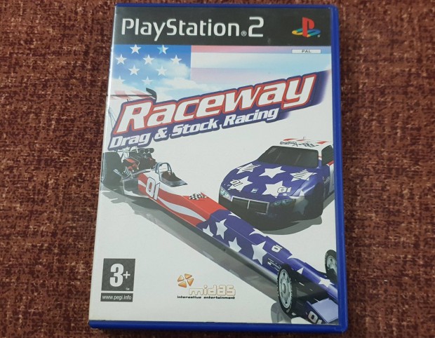 Raceway Drag & Stock Racing Playstation 2 eredeti lemez ( 2500 Ft )