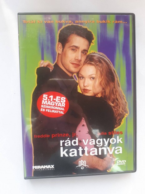 Rd vagyok kattanva (Freddie Prinze Jr. Julia Stiles) DVD posta 510