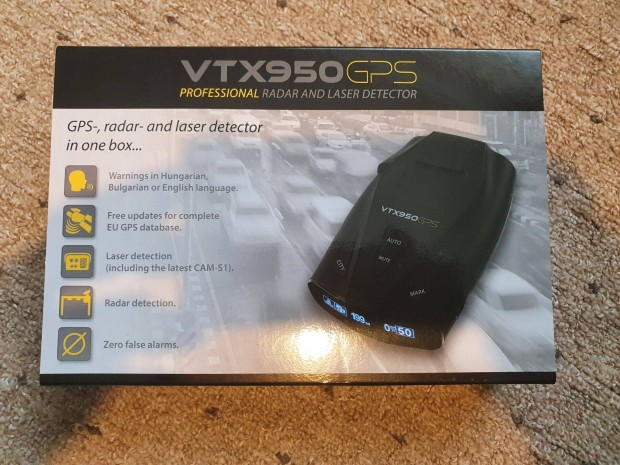 Radar detektor Vtx 950 GPS