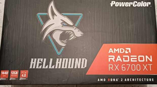 Radeon 6700 XT 12 Gb Hellhound Gddr6 (garancia: 2025.06.16)