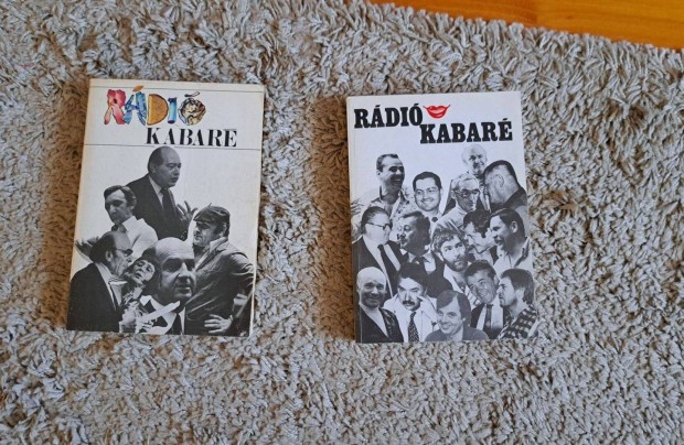 Rádió Kabaré, Retro könyv eladó,