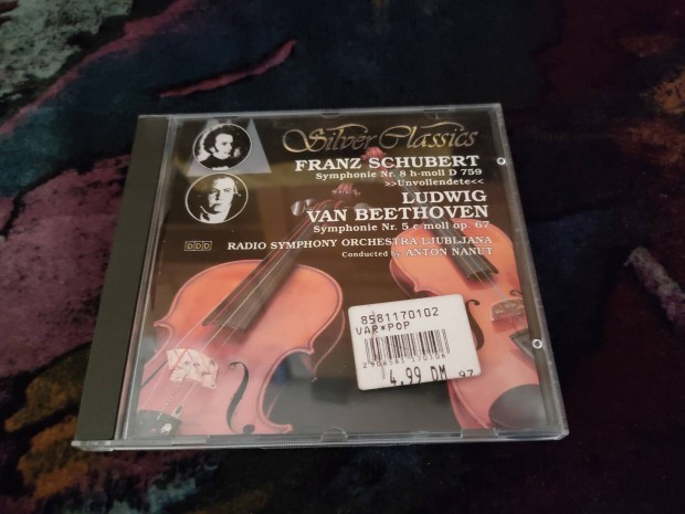 Radio Symphony Orchestra  Ljubljana -  Schubert /Beethoven mvek CD 