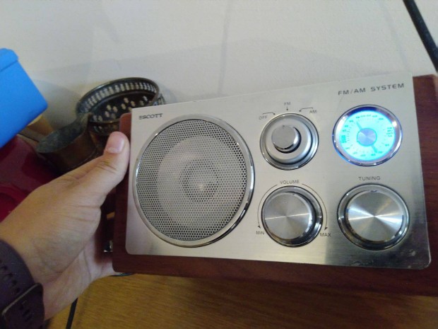 Rdi, Retr rdi, FM/AM System Wooden Radio RX18W(V2)