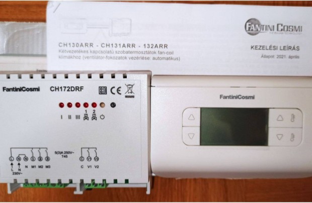 Rdifrekvencis fan-coil vezrl elad