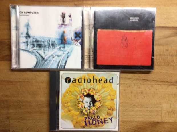 Radiohead CD lemezek egytt 3 db elad