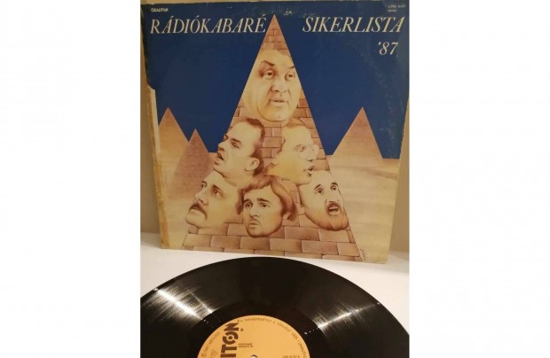 Rádiókabaré Sikerlista 87 bakelit lemez eladó!
