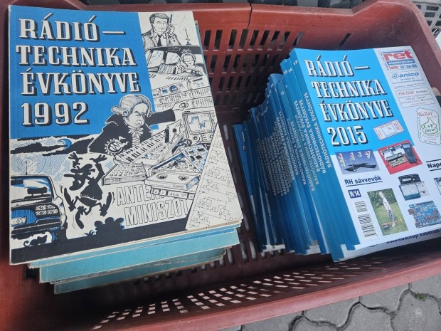 Rádiótechnika évkönyve 68'-15' ig