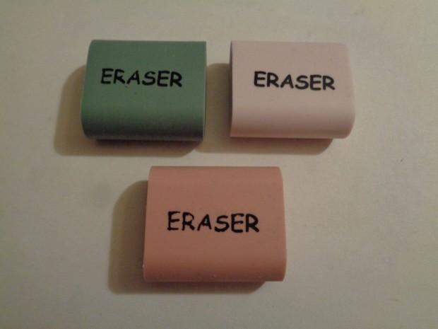 Radr: 3 fle radr, Eraser felirattal, 100ft/db