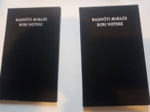 Radnti Mikls Bori notesz/Bori notesz mellklet