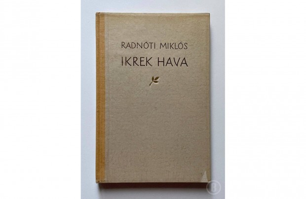 Radnti Mikls: Ikrek hava (Magyar Helikon 1959) Krem hvjon fel!