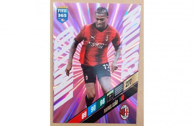 Rafael Leao AC Milan Limited Edition focis krtya Panini FIFA 365 2024