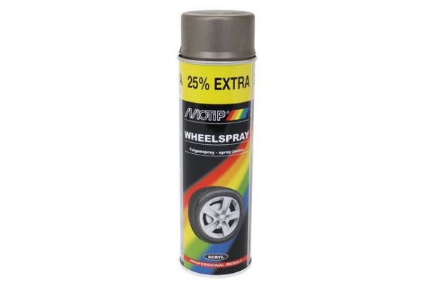 Ráfesték Spray Pro MoTip acél 500ml