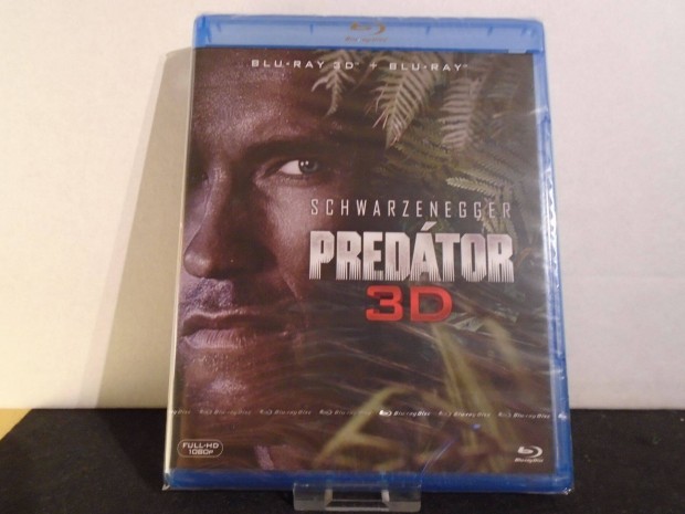 Ragadoz / Predator 3D/2D 1987 Blu-ray / bluray