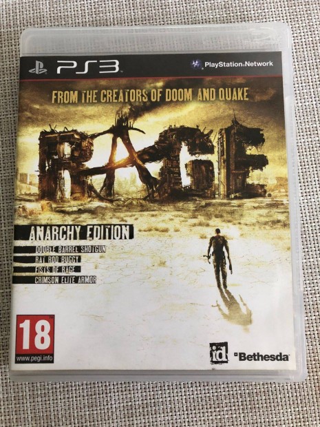 Rage Ps3 Playstation 3 jtk