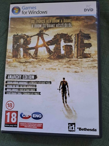 Rage: Anarchy Edition PC DVD