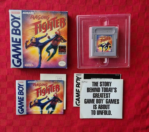 Raging Fighter Ovp - Nintendo Game Boy gameboy CIB / color advance