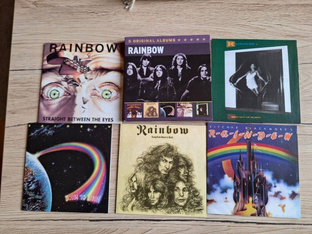 Rainbow 5 Original Albums 5 lemezes kiadvny! CD lemez!