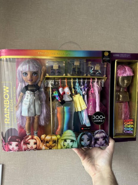 Rainbow High Avery Style Barbie baba elad