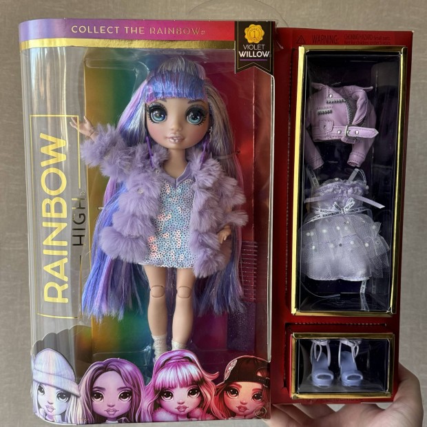 Rainbow High Violet Willow barbie baba elad