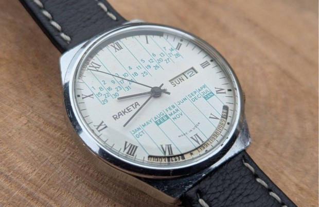 Raketa Perpetual Caladar Vintage karra