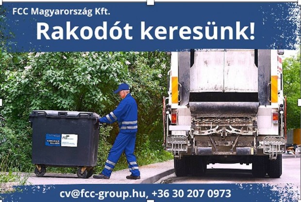 Rakod�t keres�nk gy�li telephely�nkre!