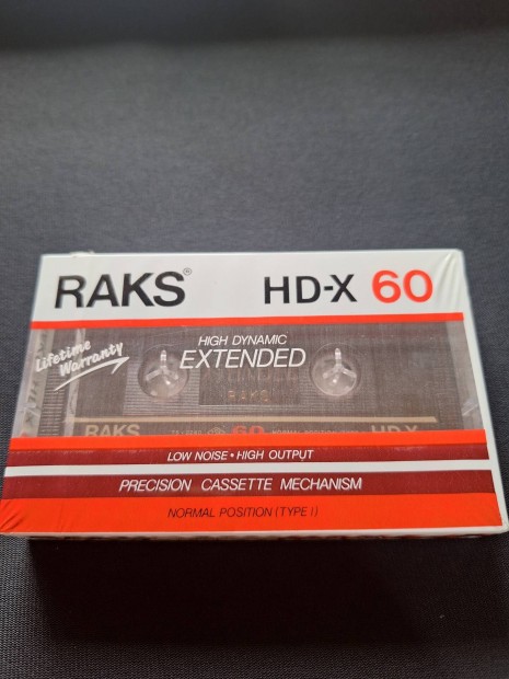 Raks HD-X 60 bontatlan kazetta