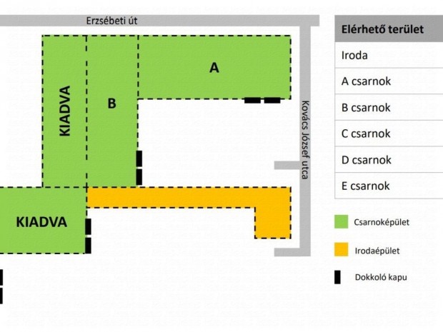 Raktr, iroda | 6m belmagassg , ipari padls - Hdmezvsrhely