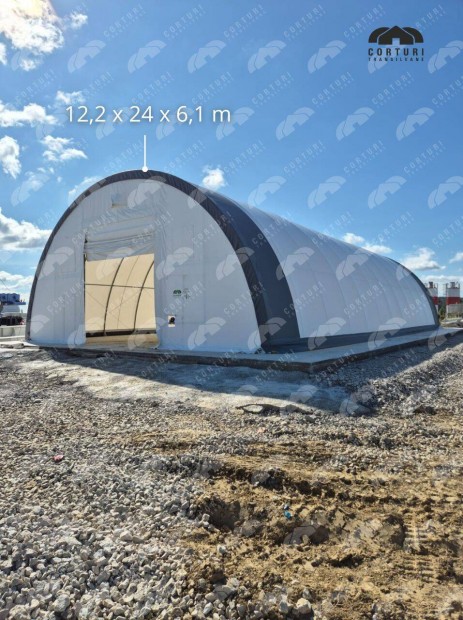 Rakt�rcsarnok 12,2 x 24 x 6,1 m