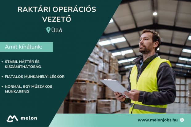 Raktári operációs vezető