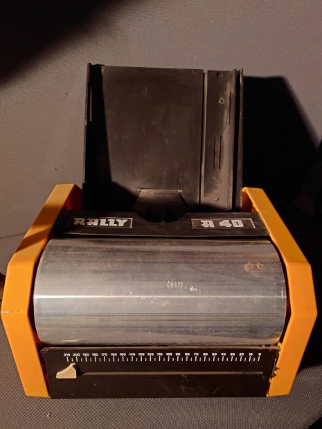 Rally r40 �titerv olvas� elad� antik r�gis�g retro 