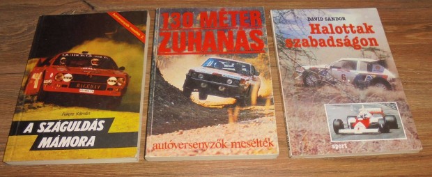 Rallye könyv 3db egyben - Fekete Kálmán -Dávis Sándor