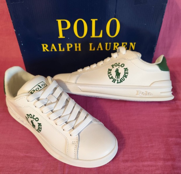 Ralph Lauren 36-os (Teljesen új,bőr sneaker, sportcipő)